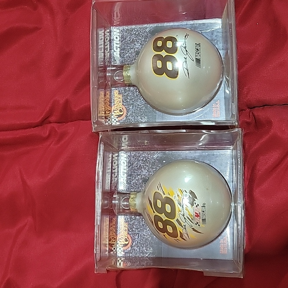 LWinner’s Circle Nascar Collectibles Dale Jarrett Ornaments lot of 2